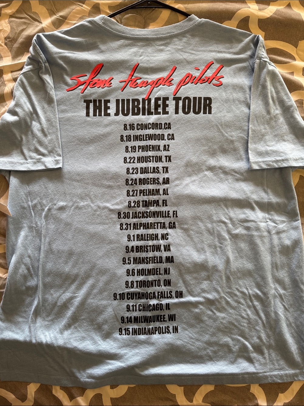 Stone Temple Pilots Jubilee Tour tee - Picture 3 of 3